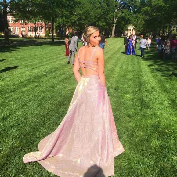 SHERRI HILL PROM DRESS - Picture 1 of 2